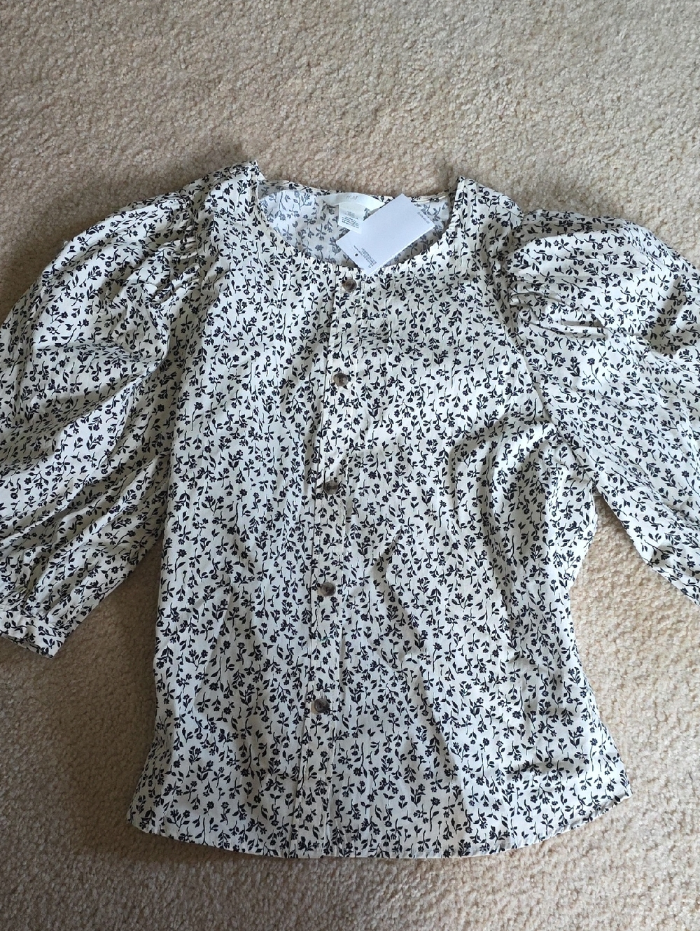 NWT H&M Floral Top